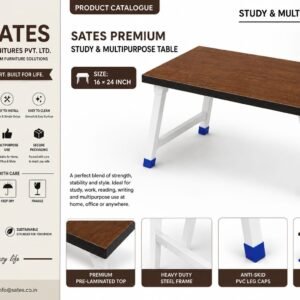 SATES Premium Study & Multipurpose Table