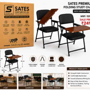 Sates Furniture Folding Study Chair
