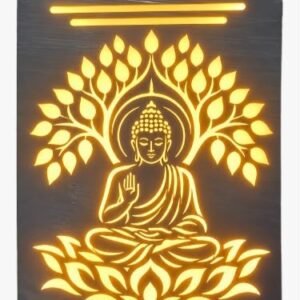 SATES Decorative LED Wall Panel – Buddha